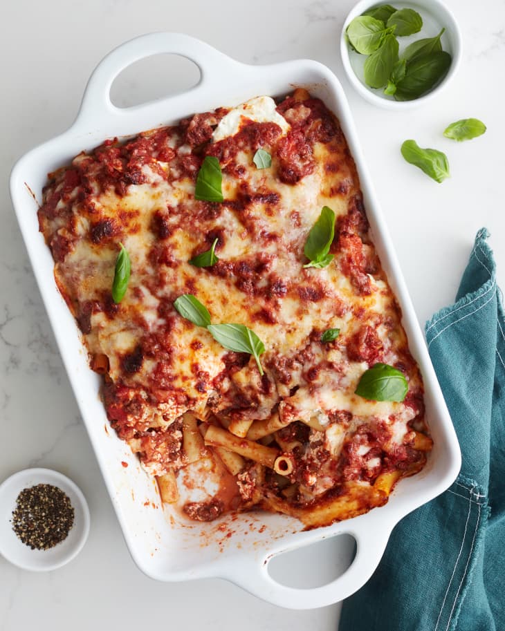 We Tested 4 Popular Baked Ziti Recipes and They Are All Super Tasty Cubby